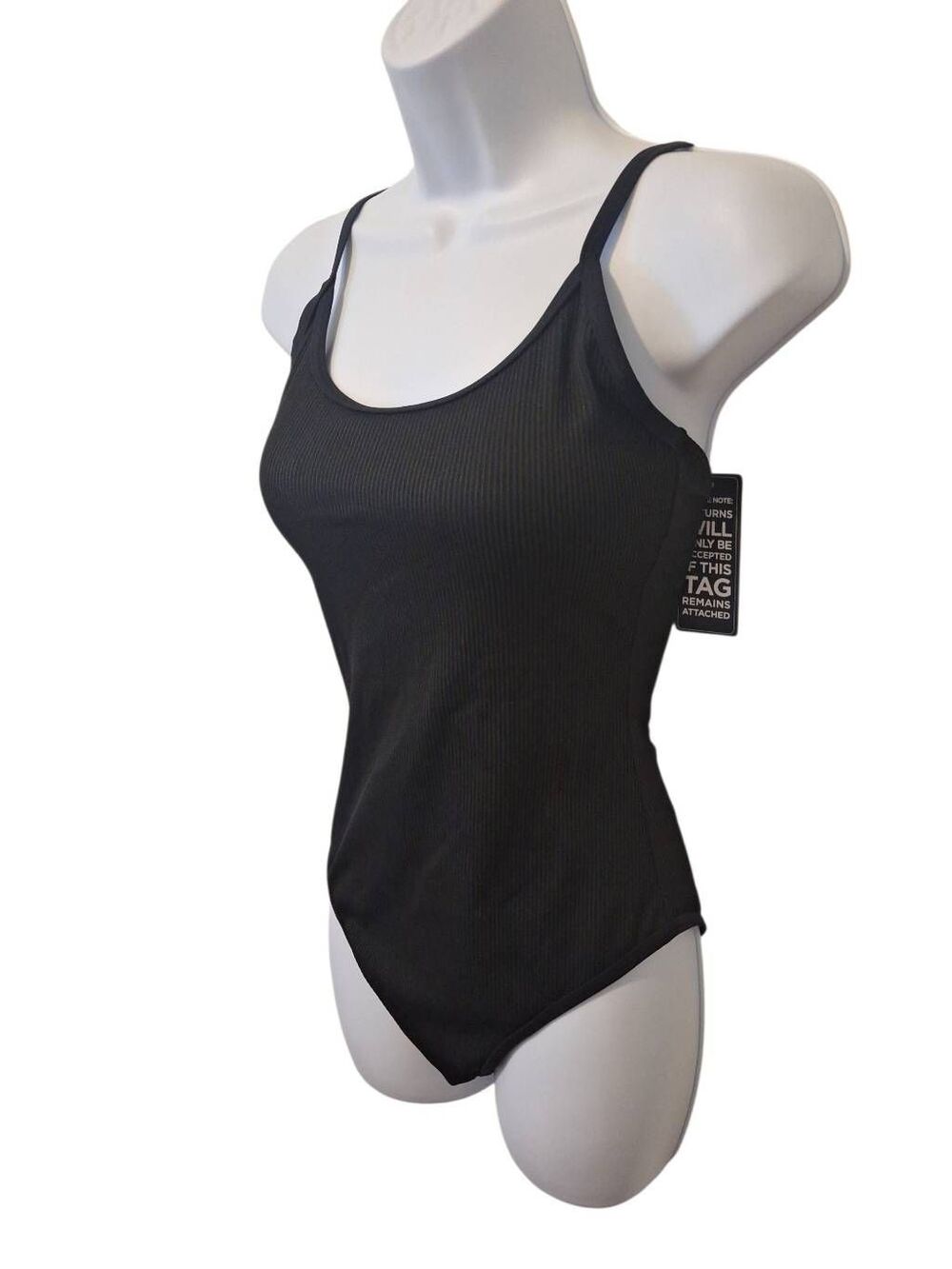 BMJL Ribbed One-piece Swim-bodysuit